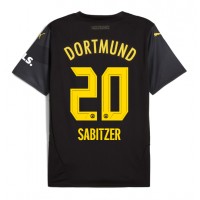 Maglie da calcio Borussia Dortmund Marcel Sabitzer #20 Seconda Maglia 2024-25 Manica Corta